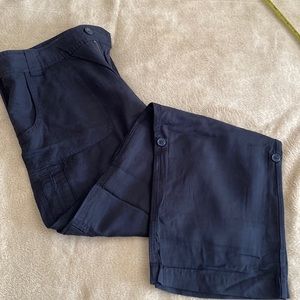 WORKSHOP by ANDREA JOVINE Black cargo Style Pants. NWOT